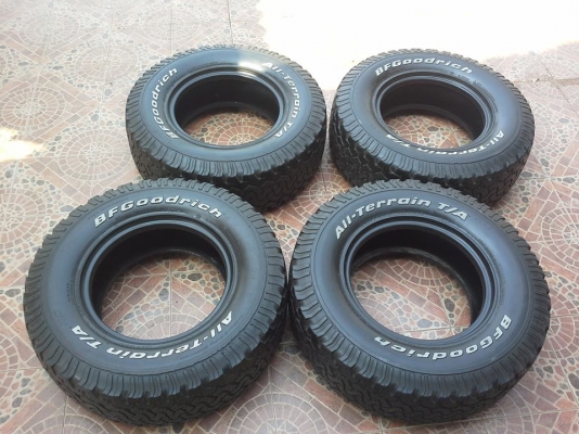 ขายยาง bf a/t 265/75/16 ปี 10  1 ชุดครับ ราคาเบาๆ