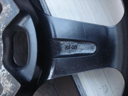 ขายล้ออะไหล่EVO ขอบ 15  1 วงพร้อมยาง