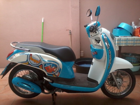 ขายScoopy i ปี56 รถบ้านสภาพดีมาก เครื่องเดิมเดิมทั้งคัน