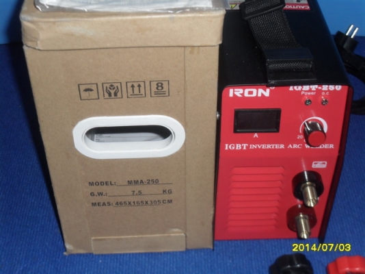 เครื่องเชื่อมอินเวอร์เตอร์ IRON 250 AMP   ETOP 250 AMP  BOSSWELD 350 AMP
