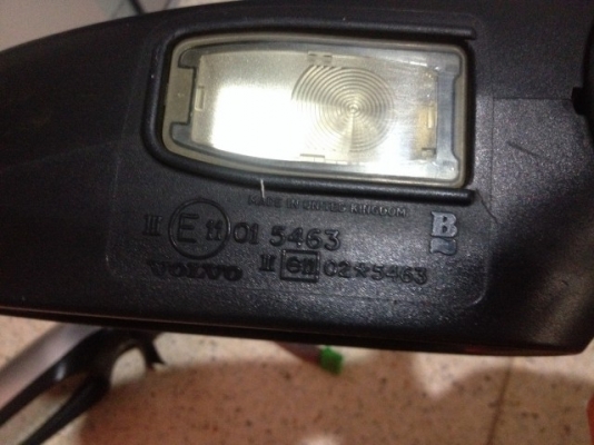 กระจกมองข้าง VOLVO S80  ปี 02  เก่าญี่ปุ่นสภาพสวย