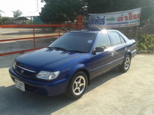 ขาย Toyota soluna หยดน้ำ ปี 43 สีน้ำเงินสวย ราคา 108,000 บาท +++++++++