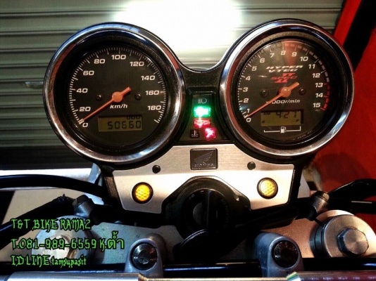 T&amp;T BIKE RAMA2 ขายถูกที่สุดคับ 79500 ฿HONDA CB400 V-TEC2เอกสารครบทุกฉบับ ปี2003 ราคาเล้าใจ เทคเปิดทุกเกียร์