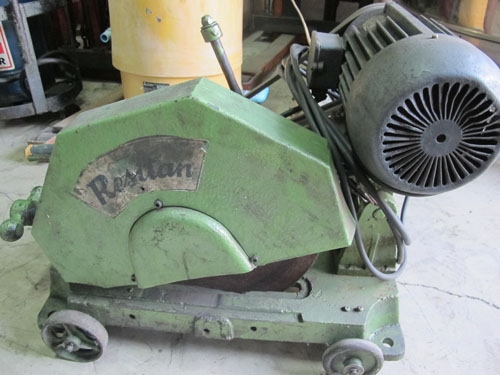 ขายตัดเหล็กไฟเบอร์16นิ้วRESITANพร้อมมอเตอร์3แรงไฟ3เฟส