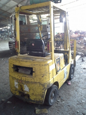 ขาย รถโฟล์คลิฟท์ MITSUBISHI 1.5ตันเครื่องเบนซิน+แก็ส ราคา65,000บาท
