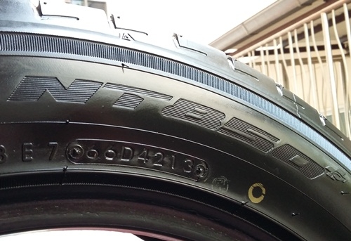 ยาง,225-55-17 NITTO NT850 ดอกหนาปลายปี13หนึ่งคู่ 3,500