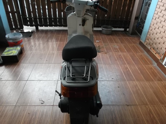 รถป๊อป ยามาฮ่า เครืองติดขี่ได้ปกติ สตาร์ทเท้ามือต้องไปเช็คเอา(ตอนนี้ยางหลังแตก)3500