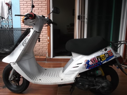 รถป๊อป ยามาฮ่า เครืองติดขี่ได้ปกติ สตาร์ทเท้ามือต้องไปเช็คเอา(ตอนนี้ยางหลังแตก)3500