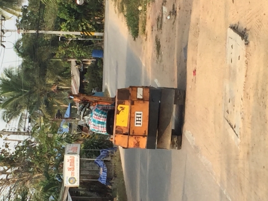 ขายแบคโฮ จิ๋ว เอาไว้สำหรับขุดหลุมเสา ที่แคบๆ วางท่อ ปะปา   ใช้งานได้ ปกติทุกอย่าง