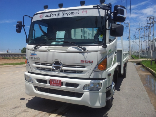 รถบรรทุกติดเครนรับจ้าง ให้เช่า6-10ล้อเครน6-10คอกเทรลเลอร์พื้นเรียบ