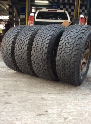 ล้อTE37 พร้อมยาง BF GOODRICH 265 70 16 สวยๆ ถูกๆ