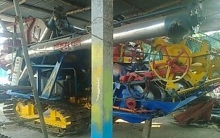 ขายด่วน รถเกี่ยวข้าวไทยเส็งยนต์ TSY เดี่ยวทรนง เครื่องยนต์ 220 HP JO8C-J1 อุ้ม 2.5 ตัน ปั๊มไดกิ้นเบอร์ 23 ช่วงล่าง 12 รถสภาพดีพร้อมทำงานได้เลยครับ ราคาต่อรองได้ครับ