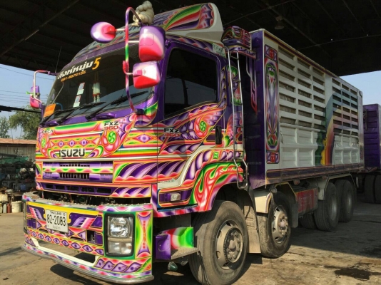 ขายISUZU 360 Hp12ล้อ ปี56 ดั๊มแม่-ลูก อู่ซีทีทรัค