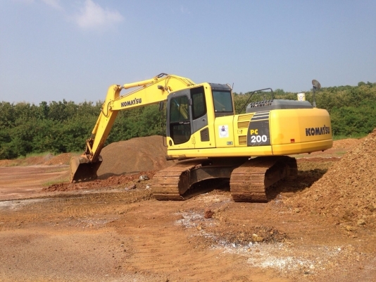 ขาย KOMATSU PC 200-8 เล่มทะเบียน รถปี 55