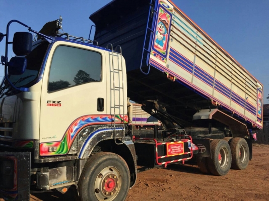 ขาย ISUZU 360 hp ปี 56 ดั๊มแม่-ลูก อู่ไทยเทรนเลอร์ ขาย ISUZU 360 hp ปี 56 ดั๊มแม่-ลูก อู่ไทยเทรนเลอร์