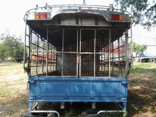 ขายกระบะNPR พร้อมคอกหลังคายาว4.30เมตร พื้นไม้สวย ต้งใหญ่ ทำสีเรียบร้อย