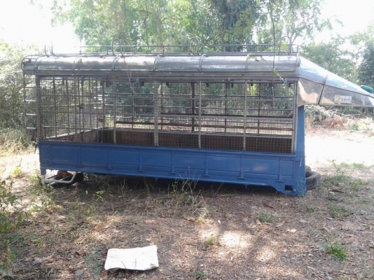 ขายกระบะNPR พร้อมคอกหลังคายาว4.30เมตร พื้นไม้สวย ต้งใหญ่ ทำสีเรียบร้อย