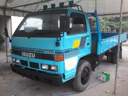 ขายด่วนครับ 6 ล้อ ISUZU กระบะคาร์โก้ ยาว 5 เมตร พร้อมใช้ครับ