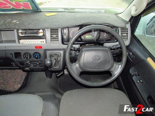 TOYOTA HIACE 2.7 VVTI COMMUTER หลังคาสูง MT | 2008 | ราคา 629,000 บาท โทร 0922726669 คุณตันหยงค่ะ