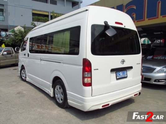 TOYOTA HIACE 2.7 VVTI COMMUTER หลังคาสูง MT | 2008 | ราคา 629,000 บาท โทร 0922726669 คุณตันหยงค่ะ