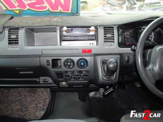 TOYOTA HIACE 2.7 VVTI COMMUTER หลังคาสูง MT | 2008 | ราคา 629,000 บาท โทร 0922726669 คุณตันหยงค่ะ