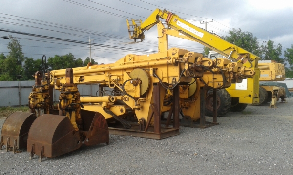 รถแบคโฮล้อยาง LIEBHERR รุ่น A922 มีทะเบียน,เอกสารครบ ขายพร้อม Campshell Boom พิเศษ รัศมีทำงาน ลึก16M กว้าง12M