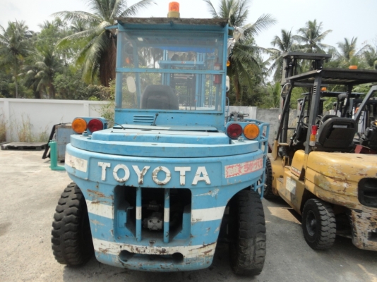 ขาย. รถโฟล์คลิฟท์ toyota 3FG60 ขนาด 6 ตัน เครื่องยนต์แก็ส น้ำมันเบนซิล ใส่แก็สได้ 2 ถัง