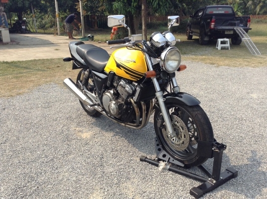 ธารนนทบุรี///ขาย honda cb400 ปี93 สภาพนางฟ้าครับ ระบบเครื่องระบบไฟสมบูรณ์ทุกจุดครับ เอกสารอินวอยท์+สรรพสารมิตร ราคา 59,000 บาท ธารนนทบุรี///ขาย honda cb400 ปี93 สภาพนางฟ้าครับ ระบบเครื่องระบบไฟสมบูรณ์ทุกจุดครับ เอกสารอินวอยท์+สรรพสารมิตร ราคา 59,000 บาท