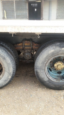 รถหัวยาวพื้นเรียบ เพลาเดียว เครื่อง 6BF 185  พวงมาลัยเพาเวอร์เบรกจิฟฟี่ ช่วงล่าง ฟูโซ่ เอกสารพร้อมโอน