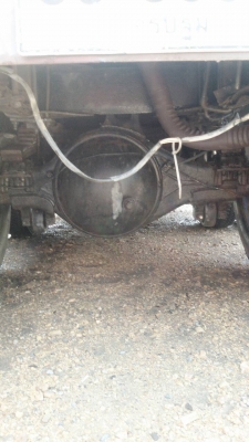 รถหัวยาวพื้นเรียบ เพลาเดียว เครื่อง 6BF 185  พวงมาลัยเพาเวอร์เบรกจิฟฟี่ ช่วงล่าง ฟูโซ่ เอกสารพร้อมโอน