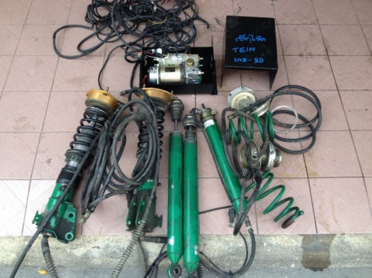 โช้คไฮโดรลิค TEIN ใส่โตต้า BB มาใส่ VIOS ได้ของเก่าญี่ปุ่นสภาพเดิมๆครับ