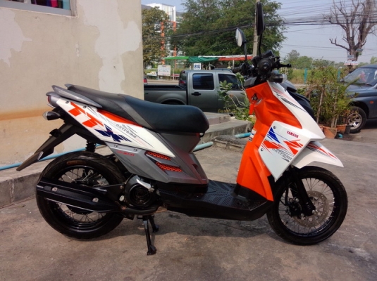 Yamaha TTX สีขาว-ส้ม หัวฉีดประหยัดน้ำมัน รถปลายปี55 สวยๆครับ