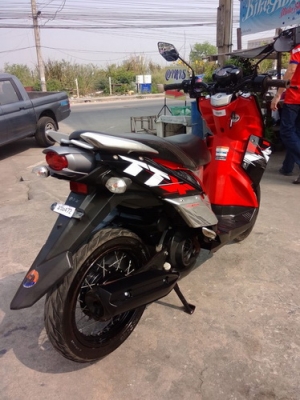 Yamaha TTX สี ดำ-แดง หัวฉีดประหยัดน้ำมัน สวยๆครับ