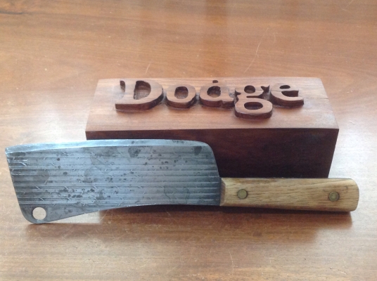 ขายมีดหั่น สับ Vintage Ole Hickory 12" ขายมีดหั่น สับ Vintage Ole Hickory 12"