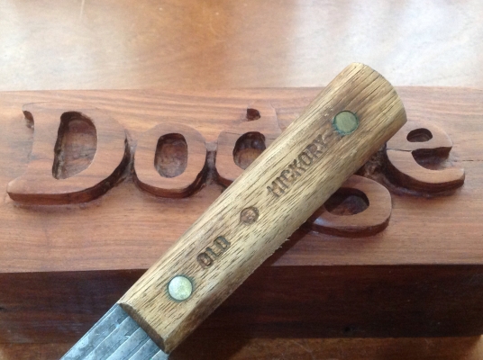 ขายมีดหั่น สับ Vintage Ole Hickory 12" ขายมีดหั่น สับ Vintage Ole Hickory 12"