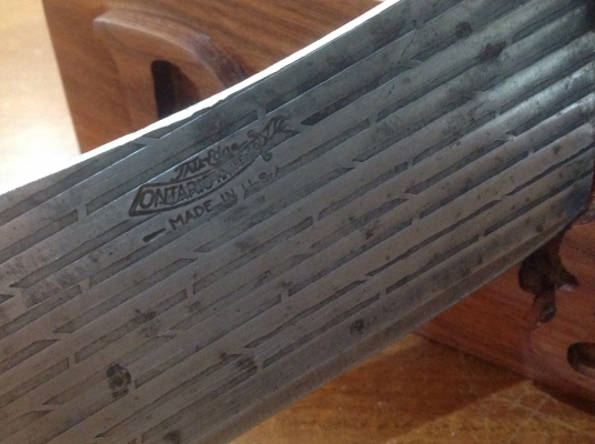 ขายมีดหั่น สับ Vintage Ole Hickory 12" ขายมีดหั่น สับ Vintage Ole Hickory 12"