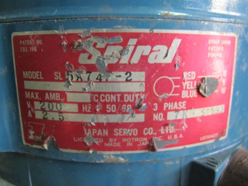 ขายพัดลมดูดและเป่าSPIRALของญี่ปุ่น