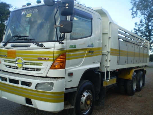 ขายHINO ซีรีย์500/344แรงม้า แม่ลูกดั้ม สภาพพร้อมใช้