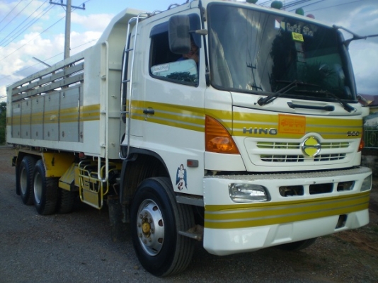 ขายHINO ซีรีย์500/344แรงม้า แม่ลูกดั้ม สภาพพร้อมใช้