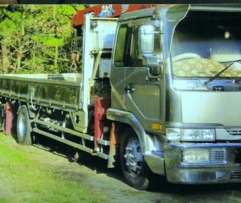 6 ล้อติดเครนรุ่นใหม่ รถประกอบนอกญี่ปุ่น