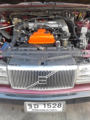 VOLVO 740 เครื่อง 1 J.  2400 cc  มี ABS. ติดแก๊ส LPG  ติดต่อ 081-427-3941