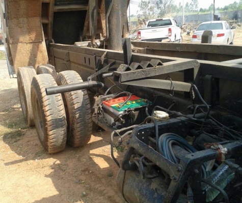 ขายสิบล้อดั้มMITSUBISHI FN527 MA-1xxxx เครื่อง6D16 195แรงสภาพพร้อมใช้งาน เครื่องเกียร์ดี เอกสารเล่มทะเบียนพร้อมโอน