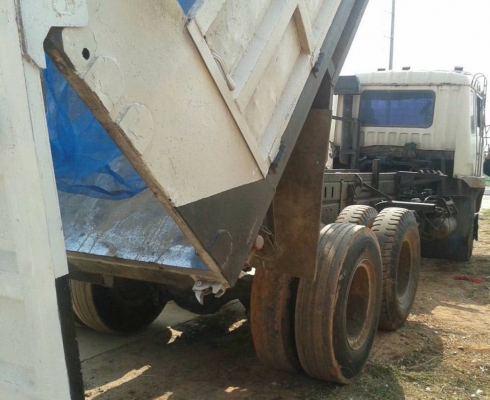 ขายสิบล้อดั้มMITSUBISHI FN527 MA-1xxxx เครื่อง6D16 195แรงสภาพพร้อมใช้งาน เครื่องเกียร์ดี เอกสารเล่มทะเบียนพร้อมโอน