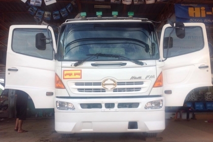 ขายด่วน สิบล้อ HINO MEGA260 hp  กะบะดรั้ม