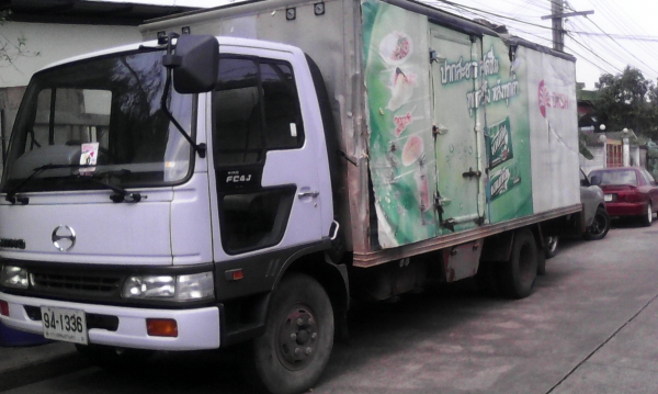 ขายรถบรรทุก 6 ล้อกลาง Hino FC4J ปี 2543