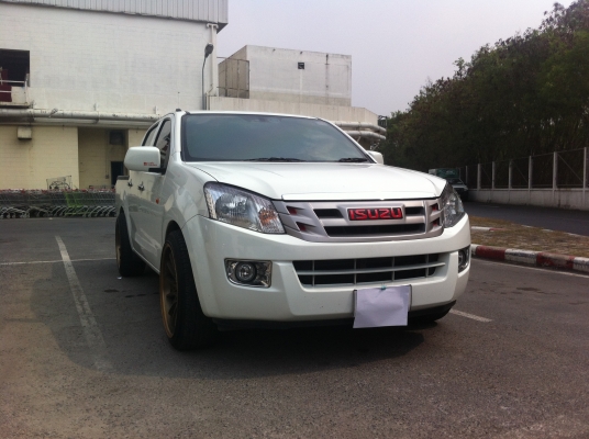 ขายด่วน  ALL NEW ISUZU D-MAX CAP 4 (ตัวเตี้ย/S) ปี 2013 (สีขาว) วิ่ง 42,000 กม