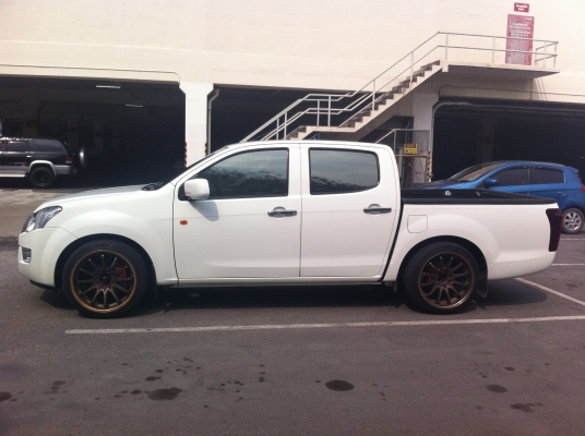 ขายด่วน  ALL NEW ISUZU D-MAX CAP 4 (ตัวเตี้ย/S) ปี 2013 (สีขาว) วิ่ง 42,000 กม