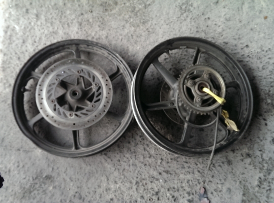 ่ขายล้อแม็ก CBR. เดิมๆ ไม่คตพร้อมใช้งาน