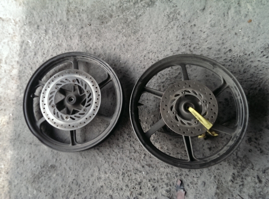 ่ขายล้อแม็ก CBR. เดิมๆ ไม่คตพร้อมใช้งาน