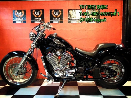 T&amp;T BIKE RAMA2 จัดให้คับขายถูก 59500฿HONDA STEED400 สภาพนางฟ้าสวยใสกริปอินวอย + สรรพสามิตแท้ รถจบจิงขับขี่นิ่มนวลทรงเดิมๆไม่มีตัดแต่งใดๆทั้งสิ้น ท่อเดิมๆเสียงนุ่มๆเดินเบาดี ระบบบไฟครบทุกระบบ สีสวยใสยางหน้าหลัง